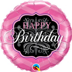 Шар Фольга Qualatex 18" Happy Birthday 18" (45 см) 91309 США