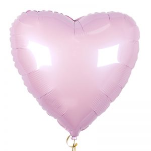 Шар Сердце 18" Фольга Pink 91234